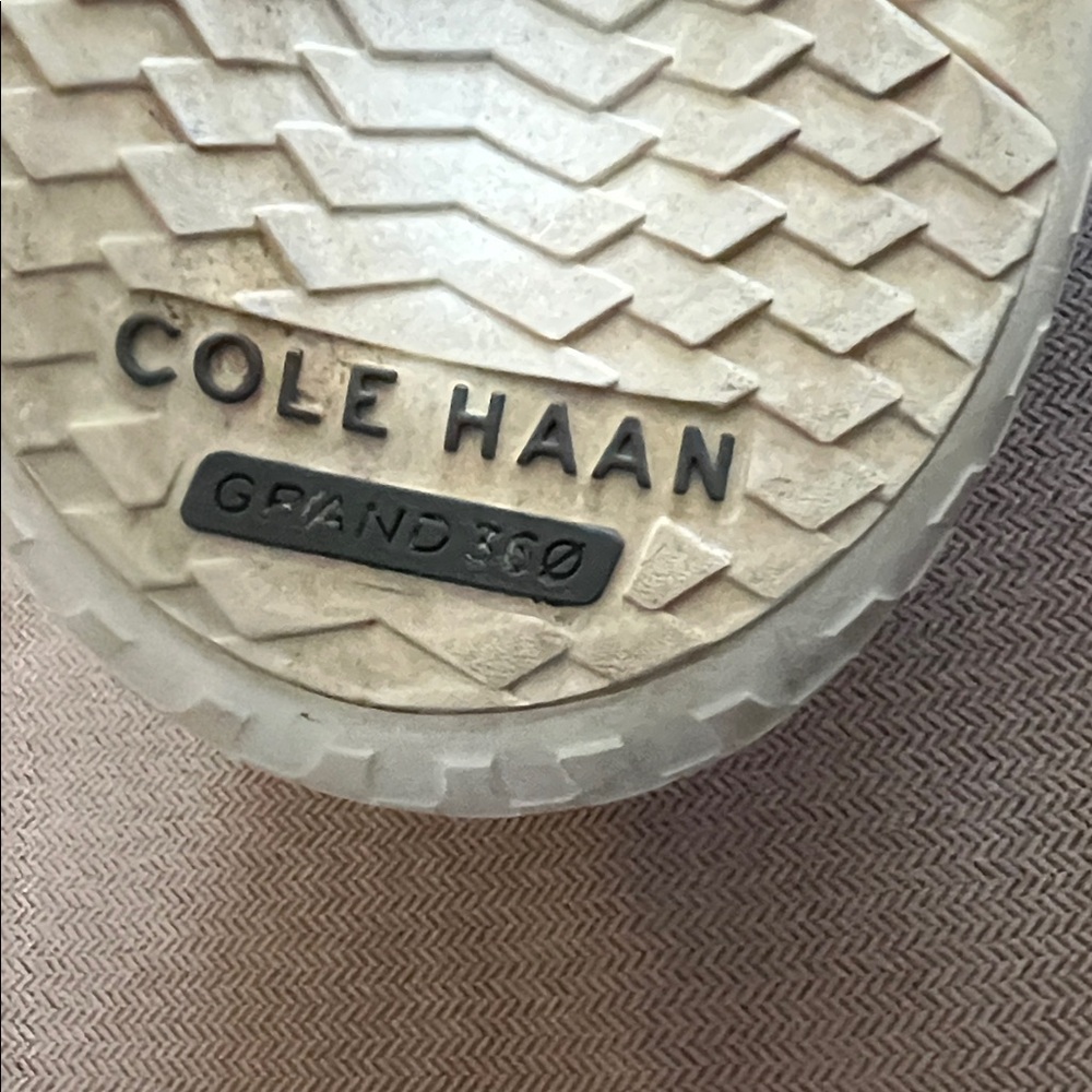 Cole Haan Women's Sneakers in White, Gray, and Brown - Picture 3 of 8